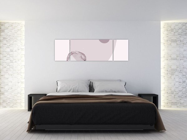 Obraz - Fioletowy minimalizm N⁰2 (170x50 cm)