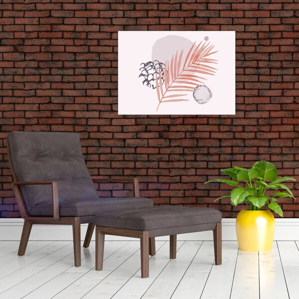Obraz - Fioletowy minimalizm N⁰3 (70x50 cm)