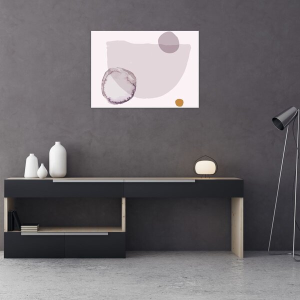 Obraz - Fioletowy minimalizm N⁰2 (70x50 cm)