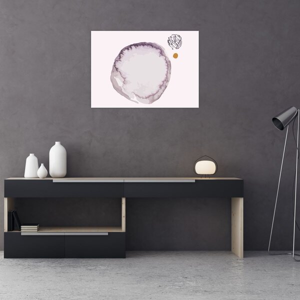 Obraz - Fioletowy minimalizm N⁰4 (70x50 cm)