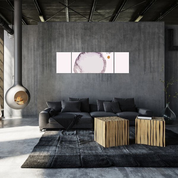 Obraz - Fioletowy minimalizm N⁰4 (170x50 cm)