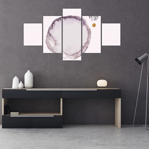 Obraz - Fioletowy minimalizm N⁰4 (125x70 cm)