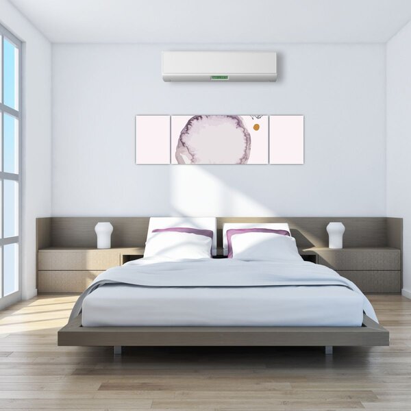 Obraz - Fioletowy minimalizm N⁰4 (170x50 cm)