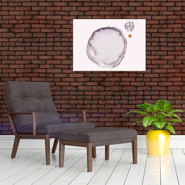 Obraz - Fioletowy minimalizm N⁰4 (70x50 cm)