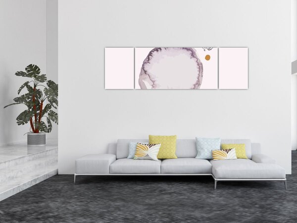 Obraz - Fioletowy minimalizm N⁰4 (170x50 cm)