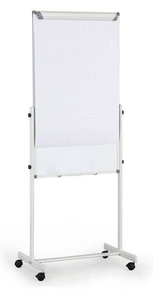 Mobilny flipchart, powierzchnia kombinowana, 1200 × 700 mm