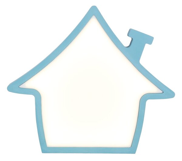 Niebieska lampka dziecięca House – Candellux Lighting