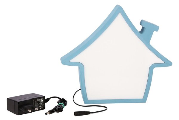 Niebieska lampka dziecięca House – Candellux Lighting