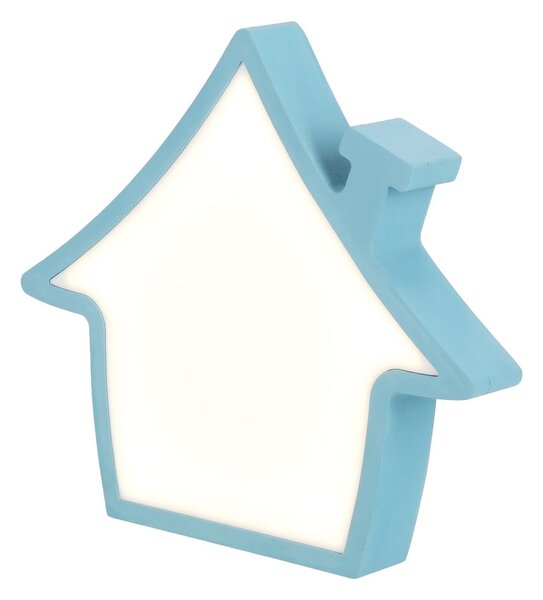 Niebieska lampka dziecięca House – Candellux Lighting