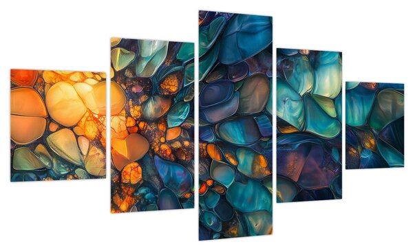 Obraz - Szklana mozaika (125x70 cm)