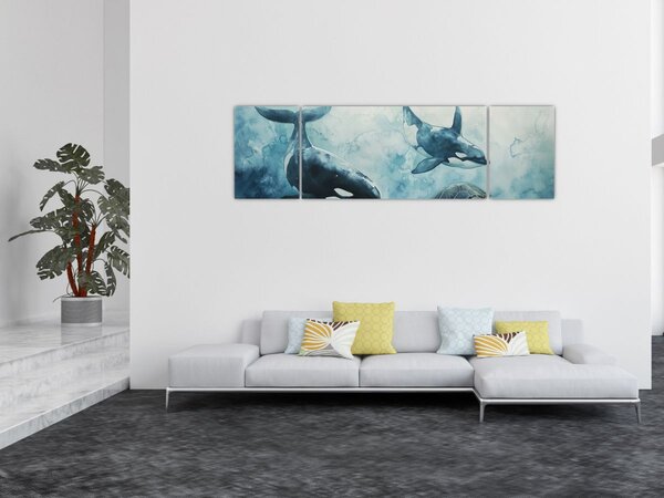 Obraz - Malowidło podwodne (170x50 cm)