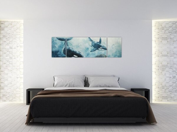 Obraz - Malowidło podwodne (170x50 cm)