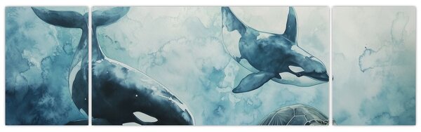 Obraz - Malowidło podwodne (170x50 cm)