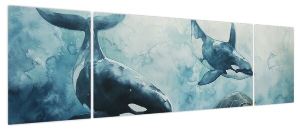 Obraz - Malowidło podwodne (170x50 cm)
