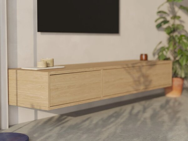 Podwieszana nowoczesna szafka pod TV 180 cm