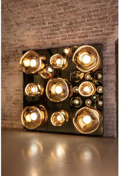 Tom Dixon - Melt Surface LED Lampa Ścienna Gold