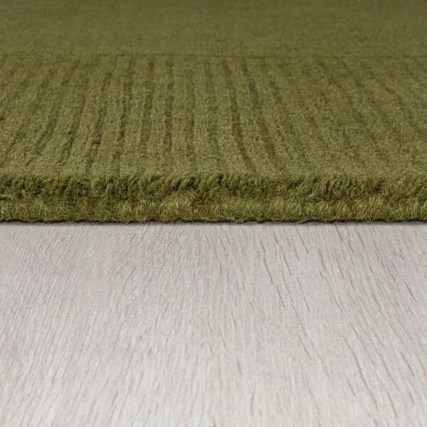 Zielony dywan wełniany 160x230 cm – Flair Rugs