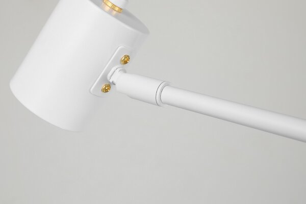 NOWOCZESNA LAMPA SUFITOWA WISZĄCA BIAŁA DORA W6