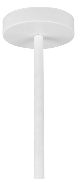 NOWOCZESNA LAMPA SUFITOWA WISZĄCA BIAŁA DORA W6