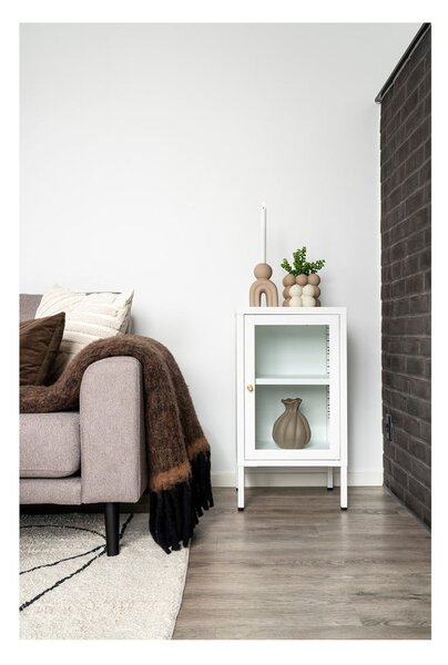Biała metalowa witryna 38x70 cm Dalby – House Nordic