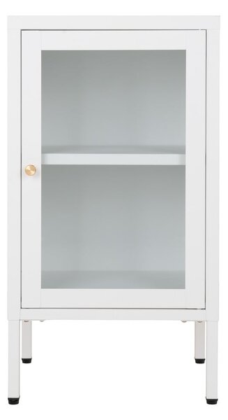 Biała metalowa witryna 38x70 cm Dalby – House Nordic