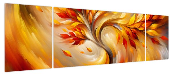 Obraz - Jesienne drzewo (170x50 cm)