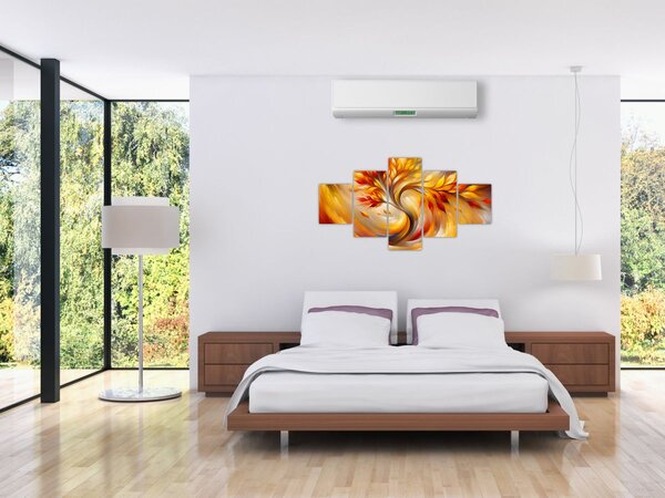 Obraz - Jesienne drzewo (125x70 cm)