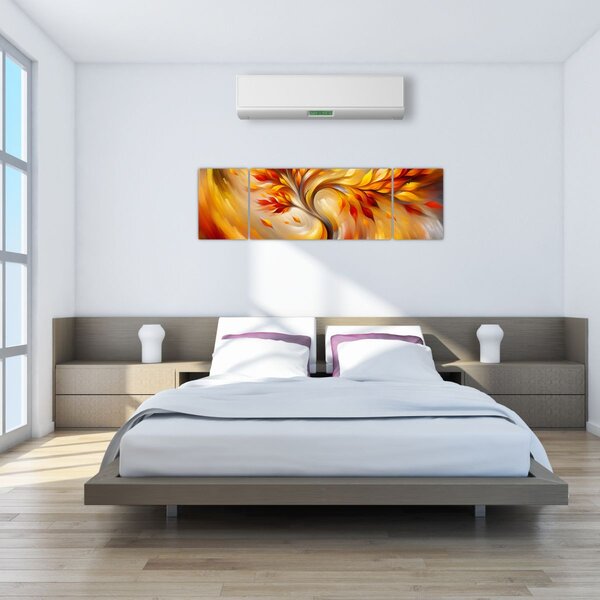 Obraz - Jesienne drzewo (170x50 cm)