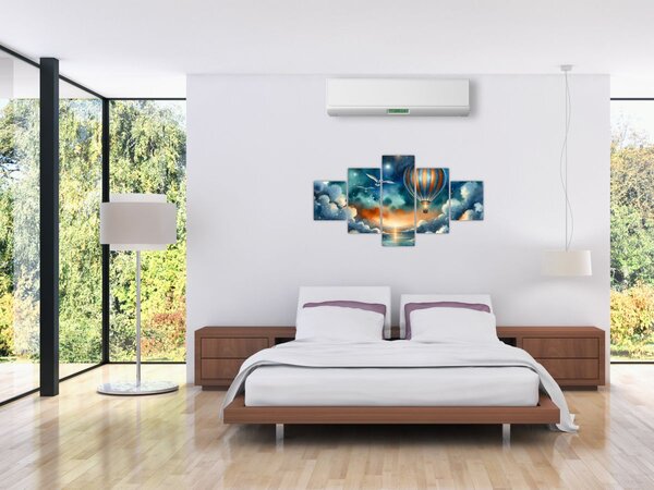 Obraz - Lot pod nocnym niebem (125x70 cm)