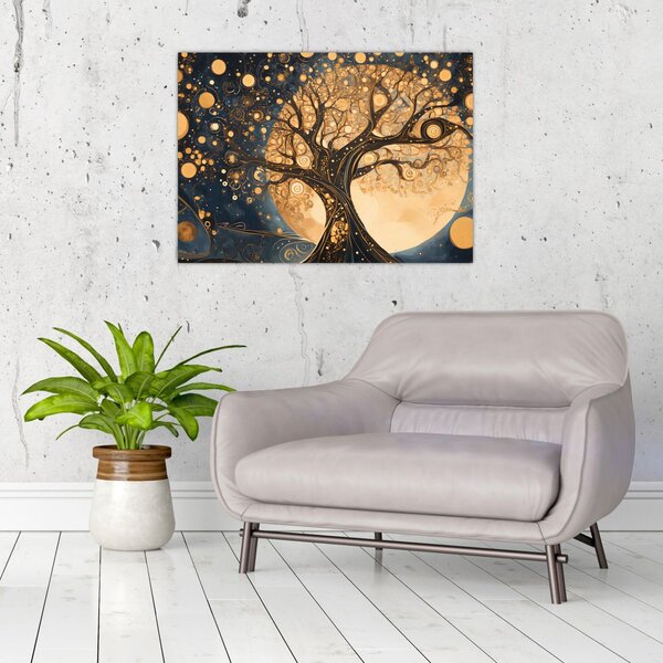 Obraz – Surrealistyczne drzewo (70x50 cm)