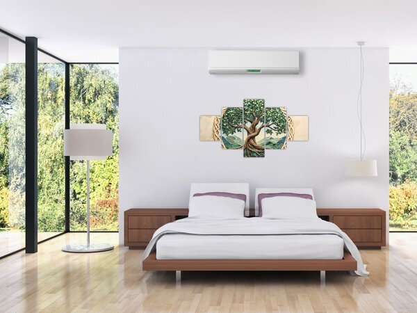 Obraz – Splecione drzewo życia (125x70 cm)