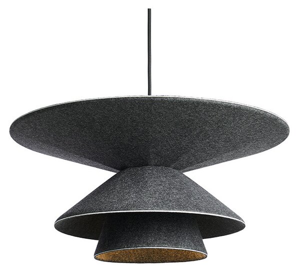 Loom Design - Morphic Lampa Wisząca Mix Black Loom Design