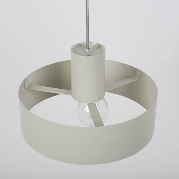 Lampa wisząca Rif M SIGMA, możliwość ściemniania, kremowy / amber, salon / jadalnia, metal, nowoczesny