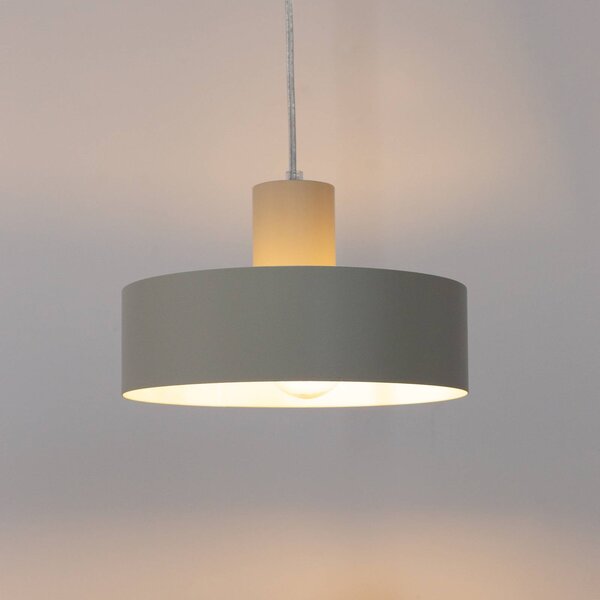 Lampa wisząca Rif M SIGMA, możliwość ściemniania, kremowy / amber, salon / jadalnia, metal, nowoczesny