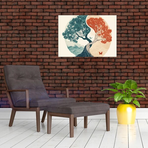 Obraz – Drzewo pełne energii (70x50 cm)