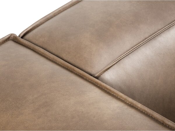 Jasnobrązowy skórzany fotel Madame – Windsor & Co Sofas