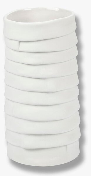 Biały porcelanowy wazon Ribbon – Mette Ditmer Denmark