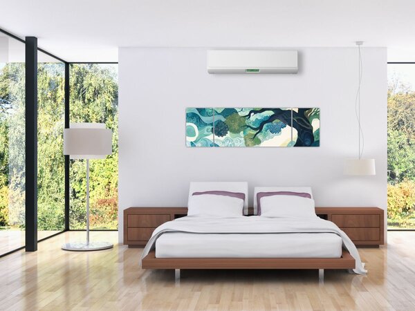 Obraz – Zielona korona drzewa życia (170x50 cm)