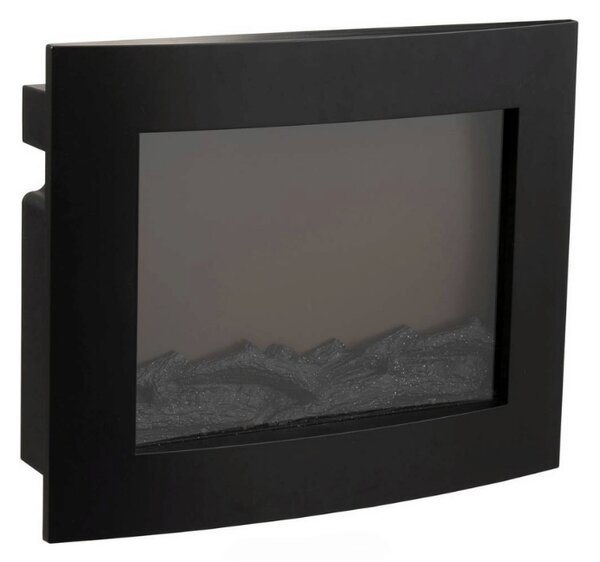 LED dekoracja nowoczesny kominek COZY WARM 40x50 cm, czarny
