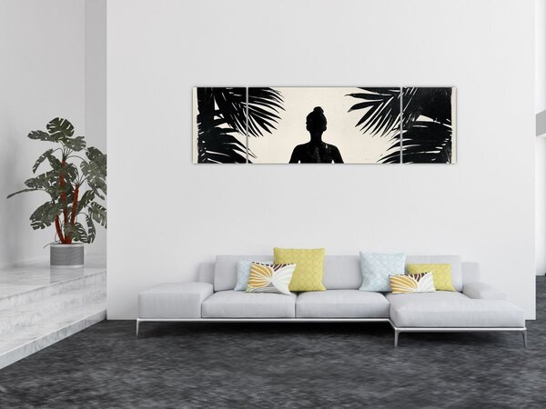 Obraz - Joga (170x50 cm)
