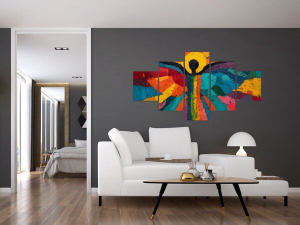 Obraz - Malowany anioł (125x70 cm)