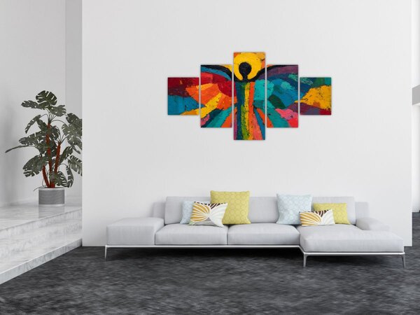 Obraz - Malowany anioł (125x70 cm)