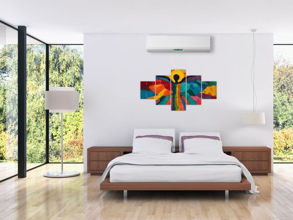 Obraz - Malowany anioł (125x70 cm)