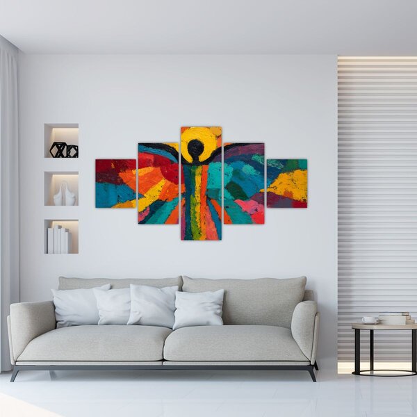 Obraz - Malowany anioł (125x70 cm)