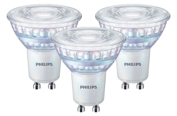Philips - 3-pack Żarówka LED Ściemnialny 3,8W GU10