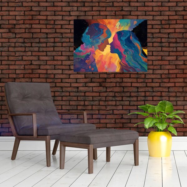 Obraz - Kosmiczna miłość (70x50 cm)