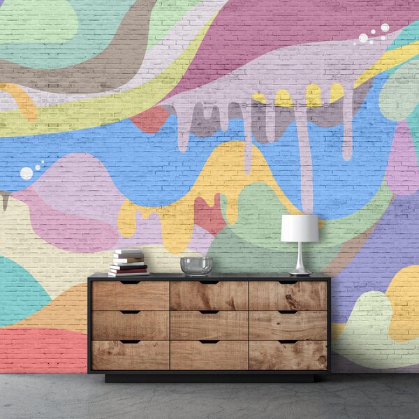 Fototapeta - Graffiti na ścianie (196x136 cm)