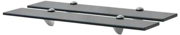Półki szklane, 2 szt., 60 x 20 cm, 8 mm