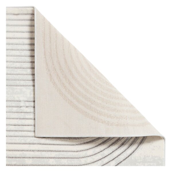 Jasnoszaro-kremowy dywan 80x150 cm Apollo – Think Rugs