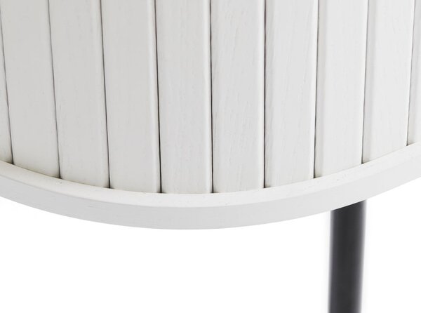 Biała szafka pod TV 120x56x40 cm Nola – Unique Furniture